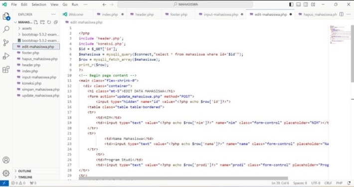 PELATIHAN DAN SERTIFIKAT JUNIOR WEB PROGRAMMER – Pendidikan Matematika ...